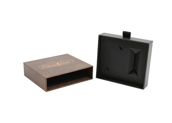 Side Pull Portable Cosmetic Packaging Box Hot Stamping For Essential Oil