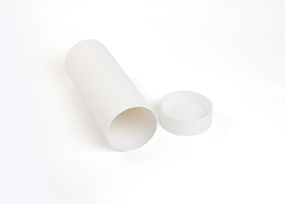 Recyclable Candle Packaging Box Color Paper Cylinder Offset Printing