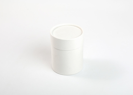 Recyclable Candle Packaging Box Color Paper Cylinder Offset Printing