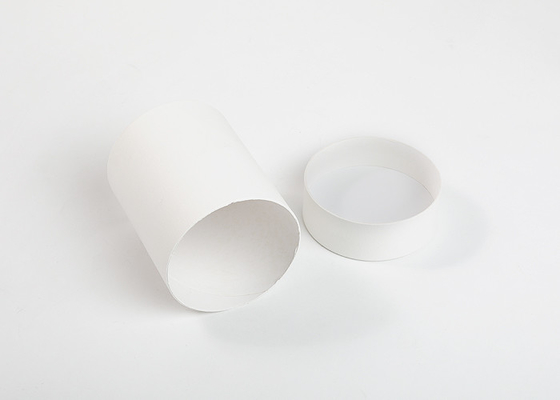 Recyclable Candle Packaging Box Color Paper Cylinder Offset Printing