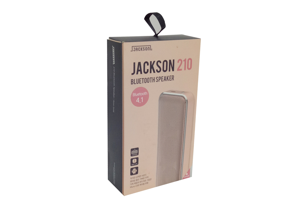 Bluetooth Speaker Packaging Boxes Eco Friendly Packaging Paper With Insert